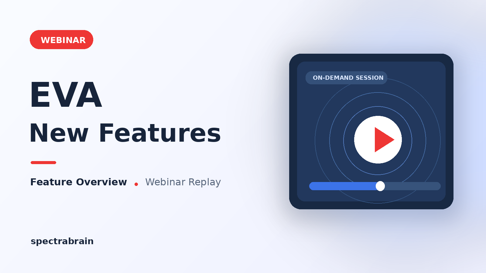 EVA 신규 기능 소개 Webinar